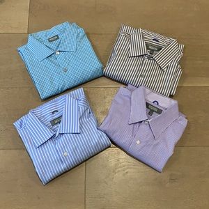 Long sleeve buttons down shirt bundle